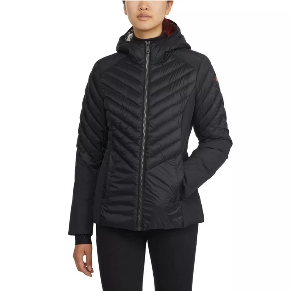 Pajar Collette Quilted Puffer Thinsulate Navy Blue Hood Jacket